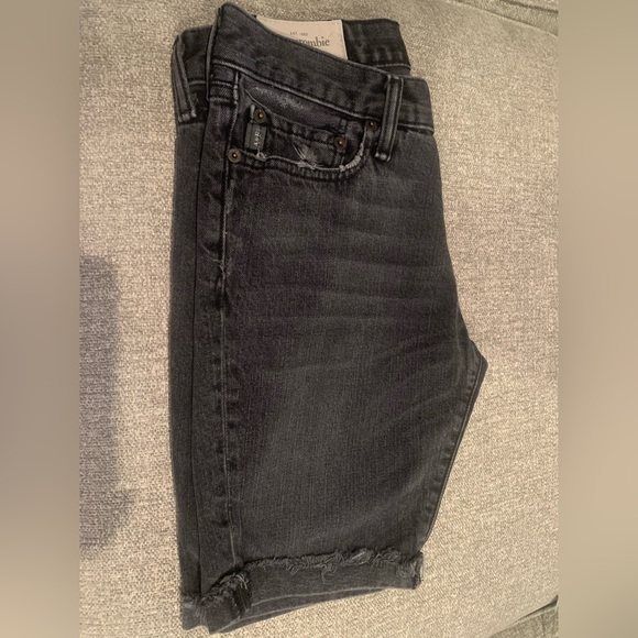 Black Jean Shorts - Picture 5 of 9